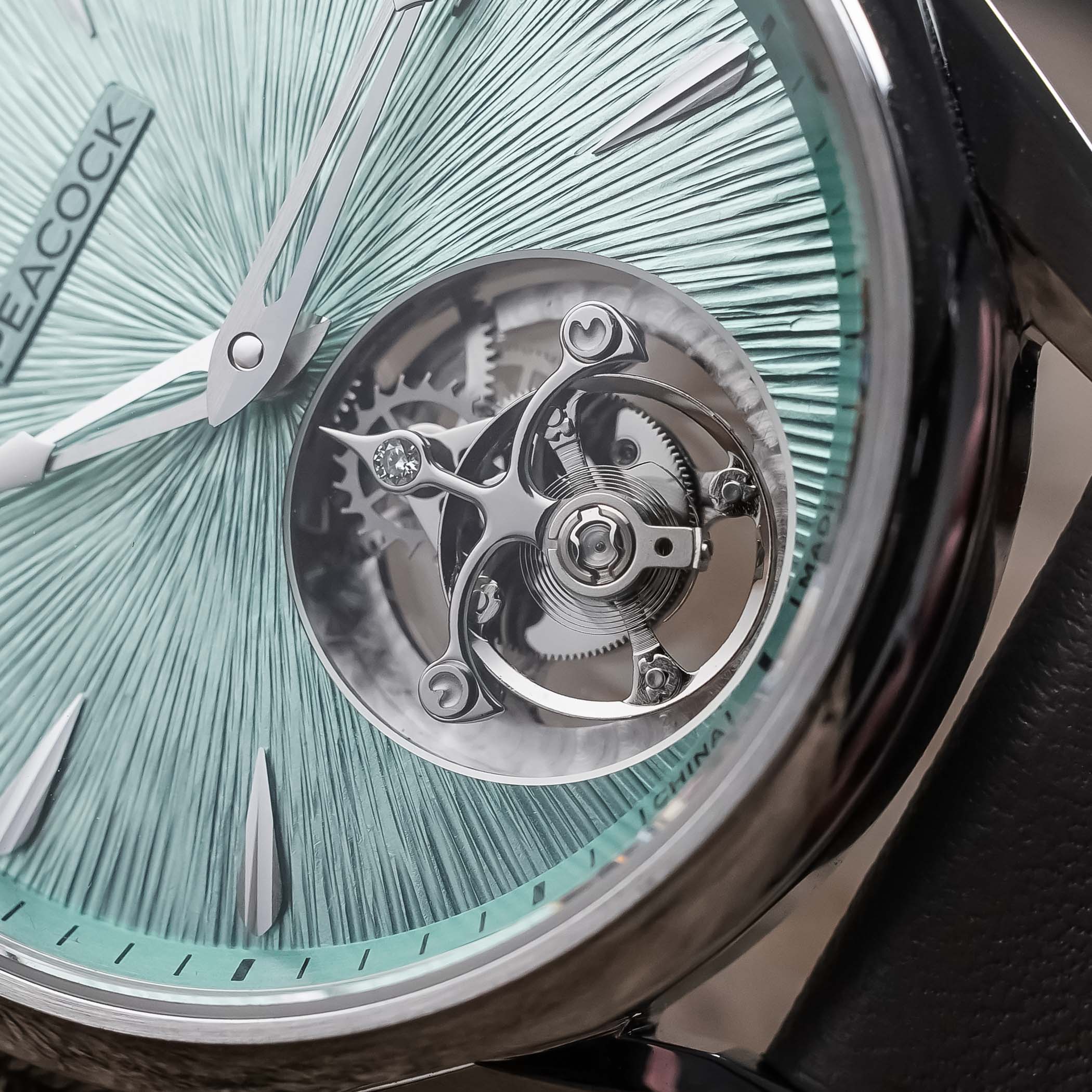 Peacock Divine Craft Hand-Made Micro-Engraved Ultra-Thin Tourbillon - Chinese Tourbillon Review - 3 Peacock Divine Craft Hand-Made Micro-Engraved Ultra-Thin Tourbillon - Chinese Tourbillon Review - 3