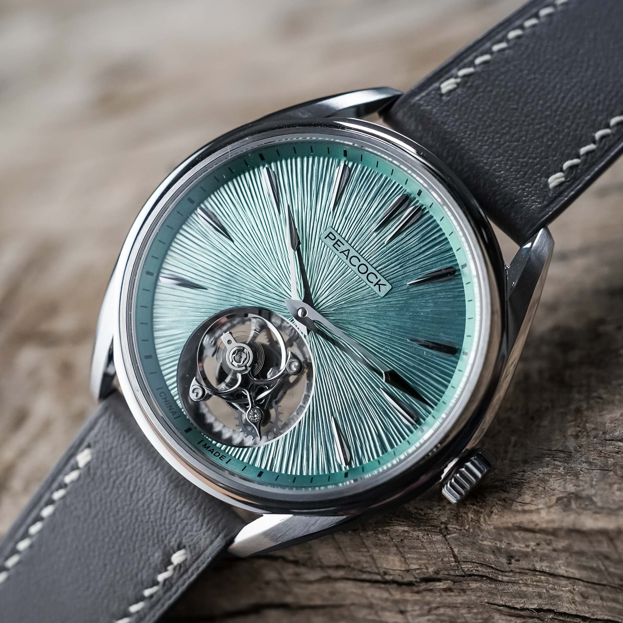 Peacock Divine Craft Hand-Made Micro-Engraved Ultra-Thin Tourbillon - Chinese Tourbillon Review - 5 Peacock Divine Craft Hand-Made Micro-Engraved Ultra-Thin Tourbillon - Chinese Tourbillon Review - 5