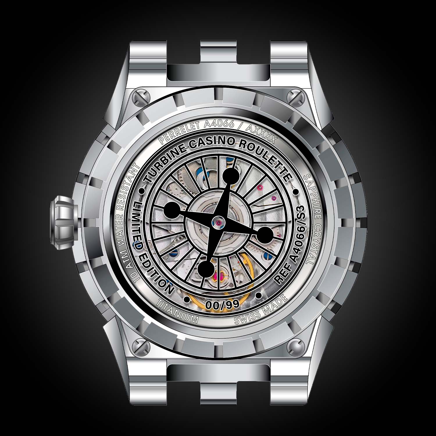 The Perrelet Turbine Casino Roulette, A Playful Three-Hander The Perrelet Turbine Casino Roulette, A Playful Three-Hander - Royal Watch Pk