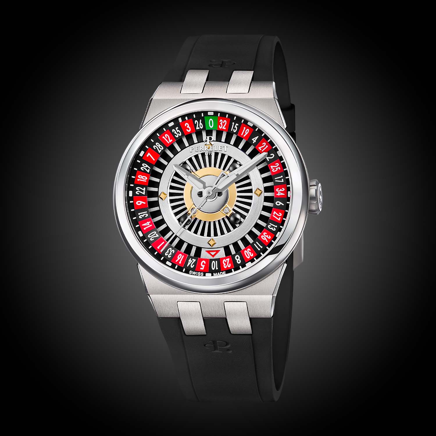 The Perrelet Turbine Casino Roulette, A Playful Three-Hander The Perrelet Turbine Casino Roulette, A Playful Three-Hander - Royal Watch Pk