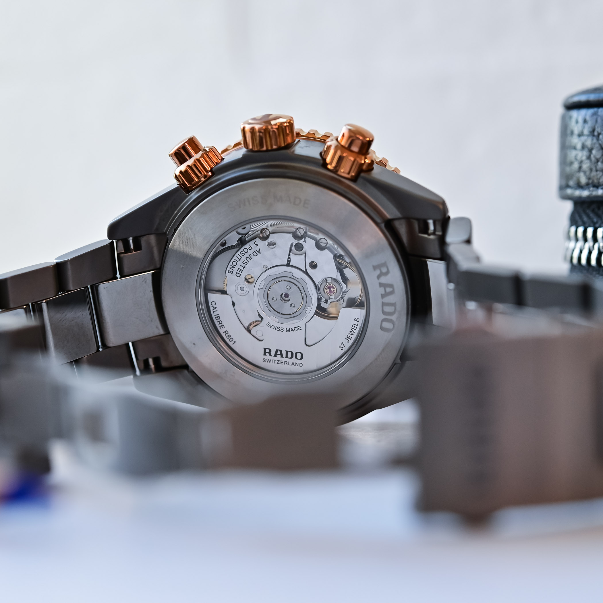 The Rado Captain Cook High-Tech Ceramic Chronograph In Navy Blue - Royal Watch Pk