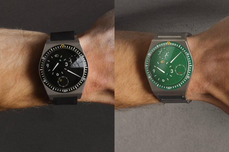 The Ressence Type 7 Black And Type 7 Cactus, Now With Optional Rubber Straps