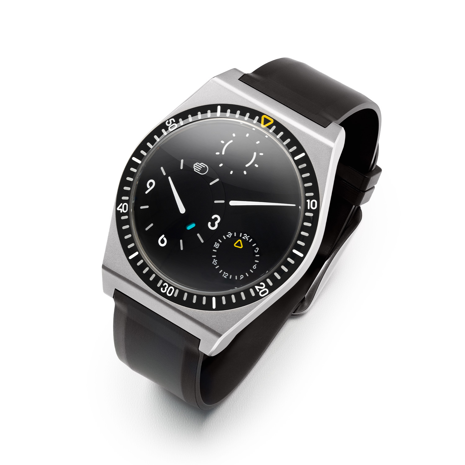 Ressence Type 7 Black And Type 7 Cactus With Rubber Straps - 4