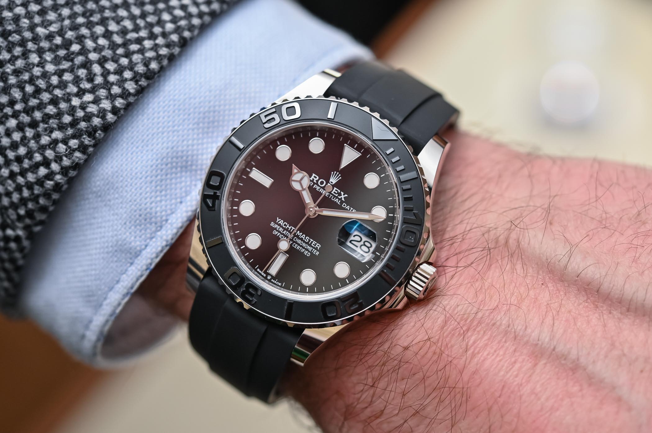 The New Rolex Yacht-Master Ii Ref. 126680 & 126688 – The Regatta Instrument Reimagined Rolex Yacht-Master 42 White Gold 226659