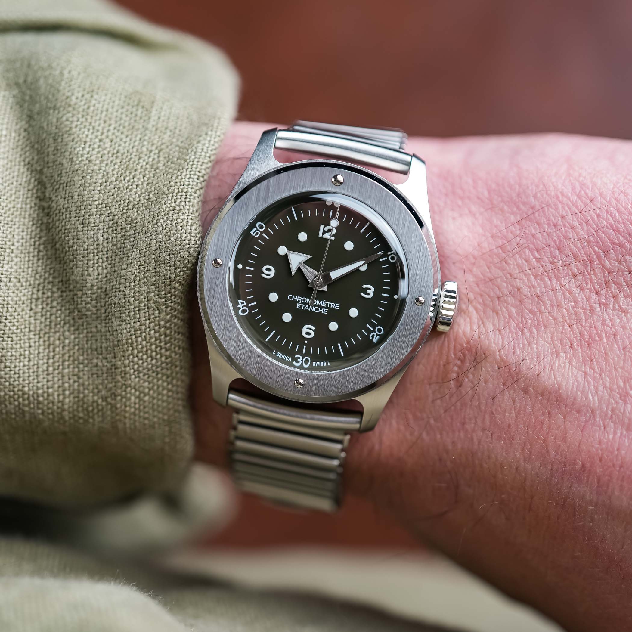 The New Serica Ref. 7505 Field Chronometer, 35Mm Of Genuine Ruggedness The New Serica Ref. 7505 Field Chronometer, 35Mm Of Genuine Ruggedness - Royal Watch Pk