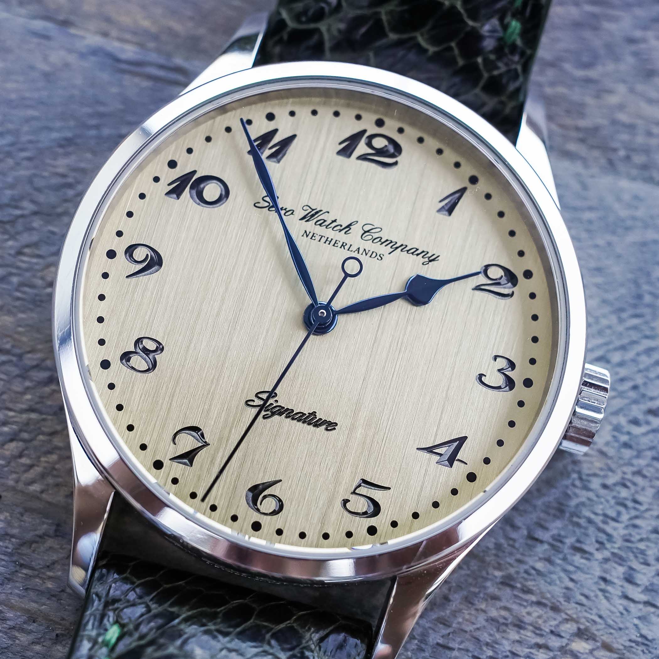 Sero Watch Company Signature 37Mm Calatrava-Inspired Dress Watch Breguet Numerals From Netherlands - Review - 10