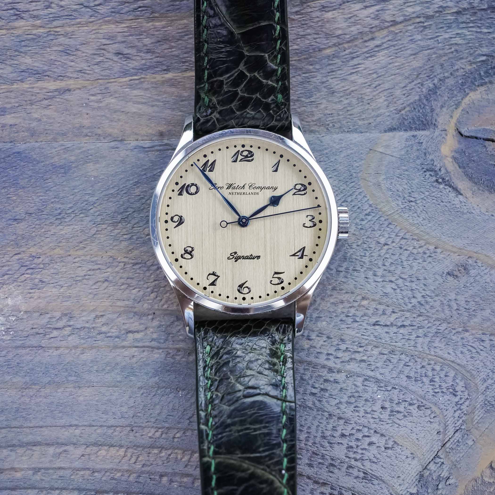The Sero Watch Company Signature, A Compact Everyday Dress Watch From The Netherlands - Royal Watch Pk