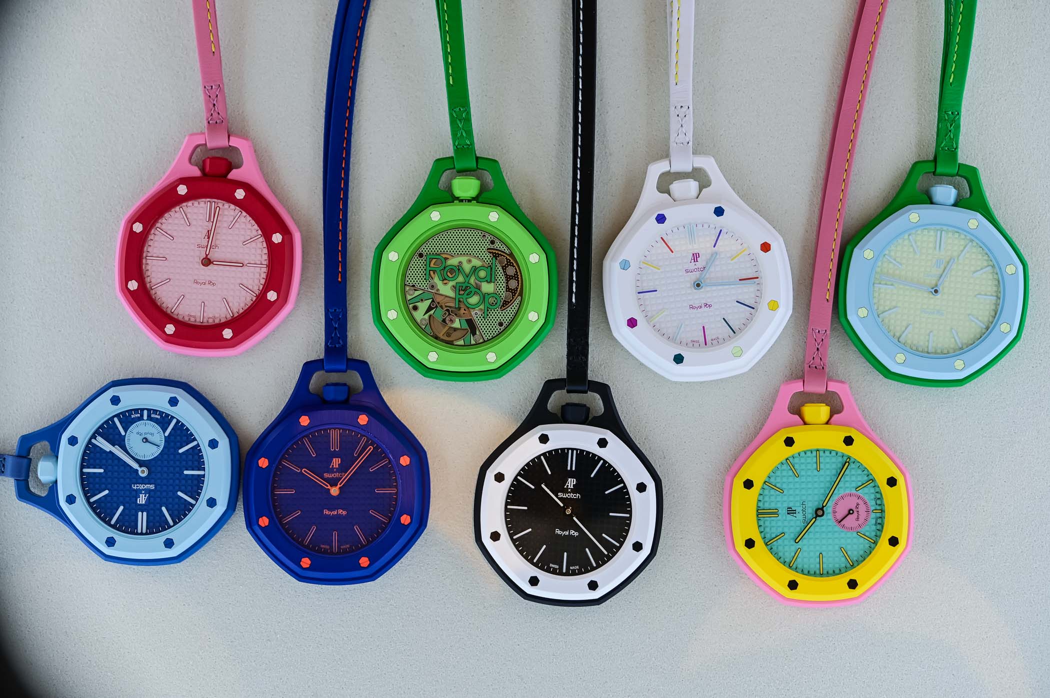 Everything You Need To Know About The Audemars Piguet X Swatch Royal Pop (Live Photos & Video) - Royal Watch Pk