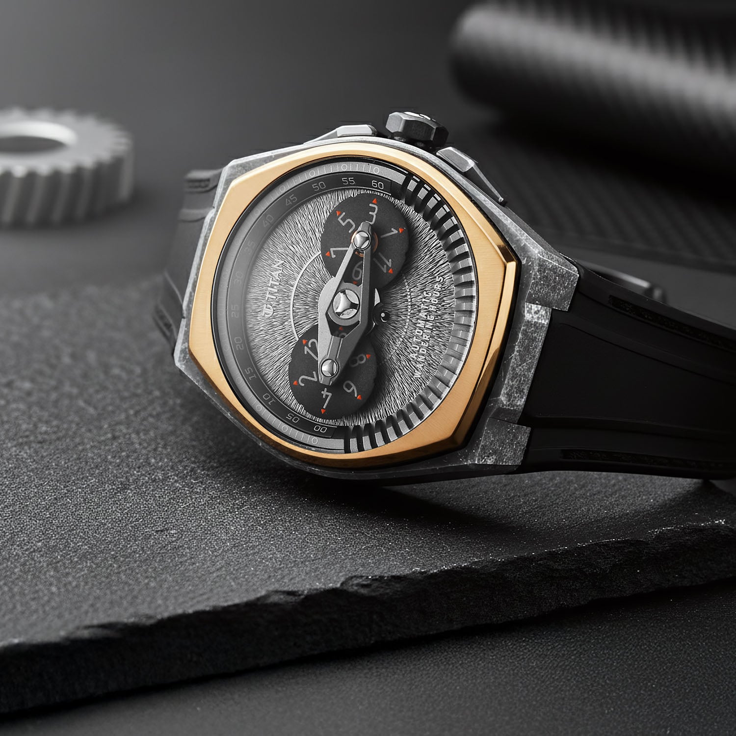 Titan Stellar Wandering Hour Crystallized Titanium Case - India’s First Wandering Hours Timepiece - 2