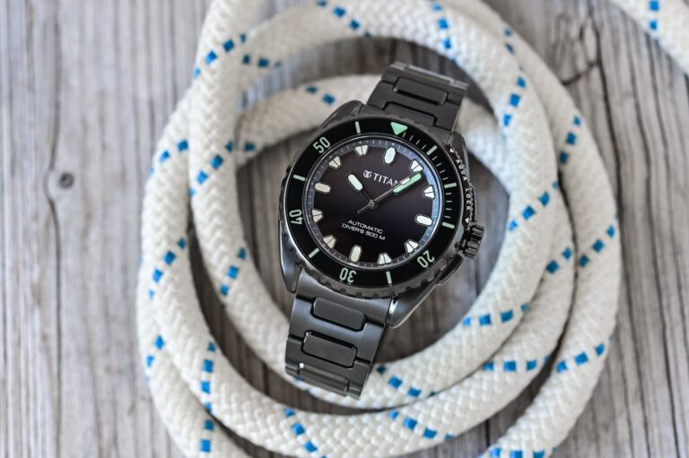 The Titan Zero Hour Professional Diver 500M, A Made-In-India Titanium Diver