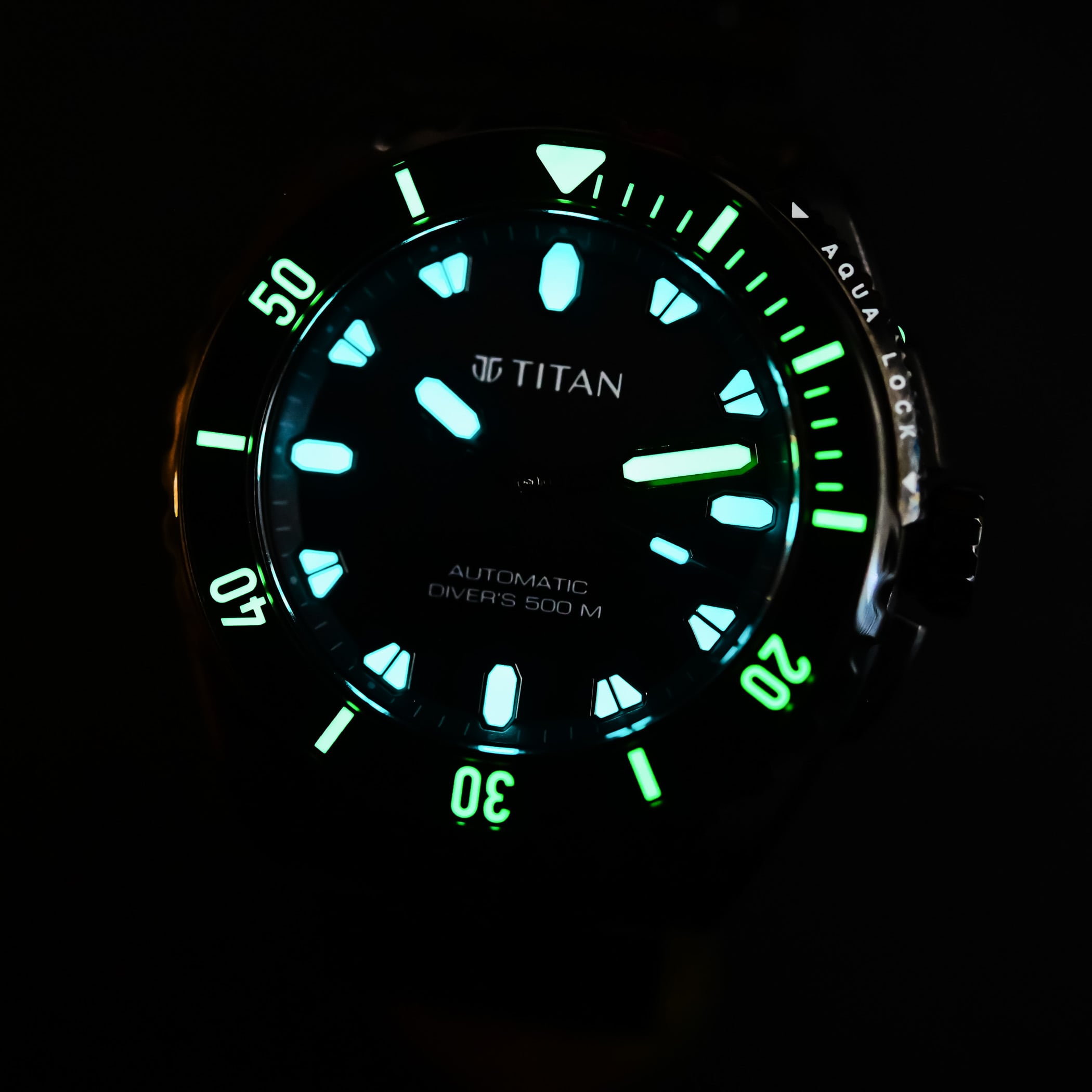 Titan Zero Hour Professional Diver 500M Titanium Made-In-India Automatic - Review - 3