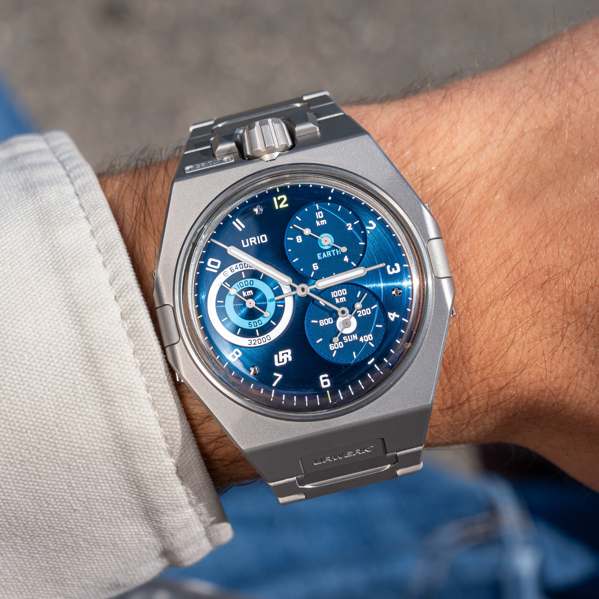 The Final Edition Of The Urwerk Ur-10 Spacemeter Blue - Royal Watch Pk