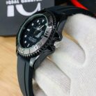 men yacht master watch black dial