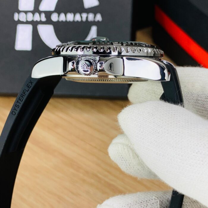 men yacht master watch side view men yacht master watch side view