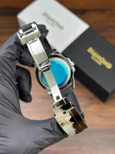 Men – Yacht Master – Silver Black back Men - Yacht Master - Silver Black back