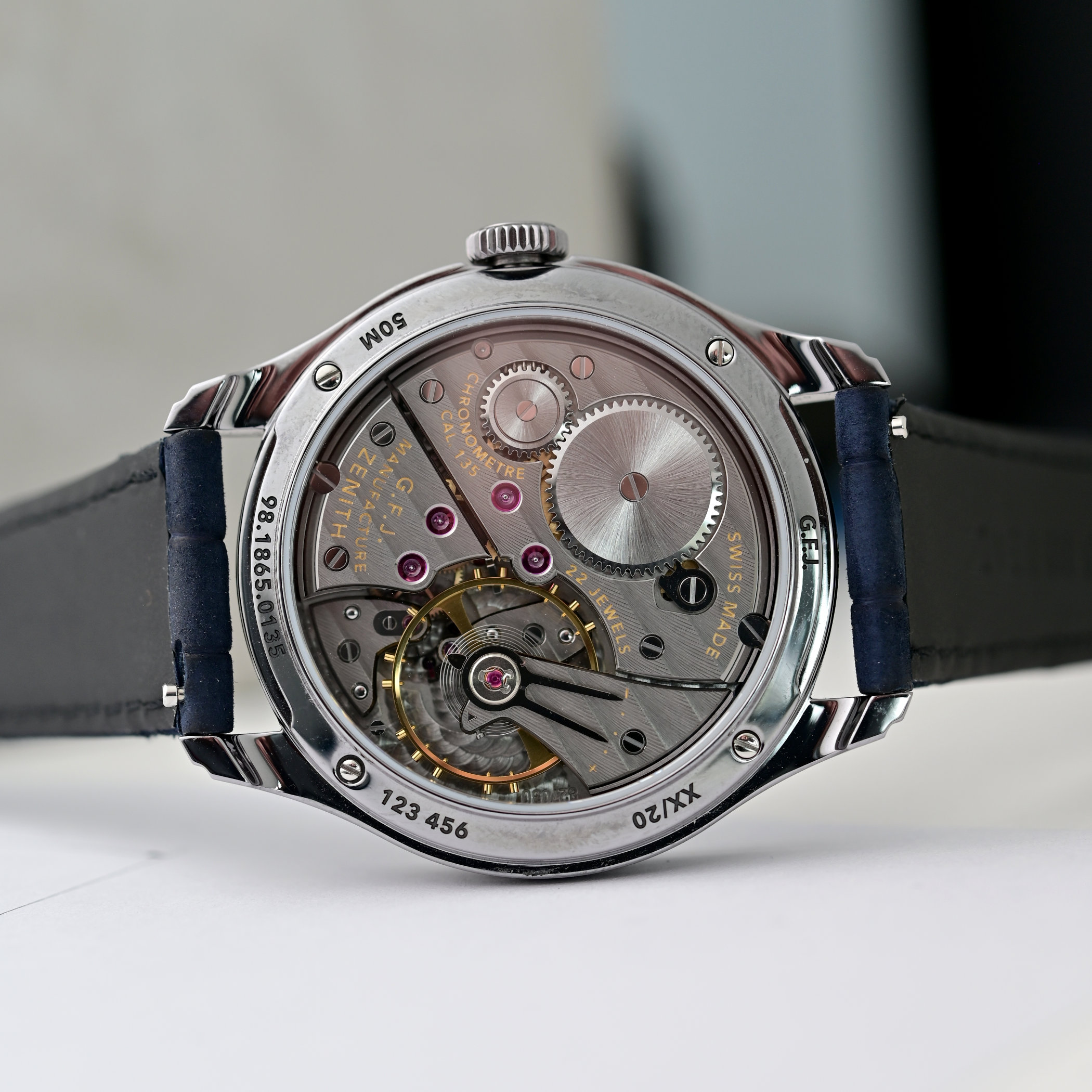 Zenith G.f.j. Tantalum - Calibre 135 - 4