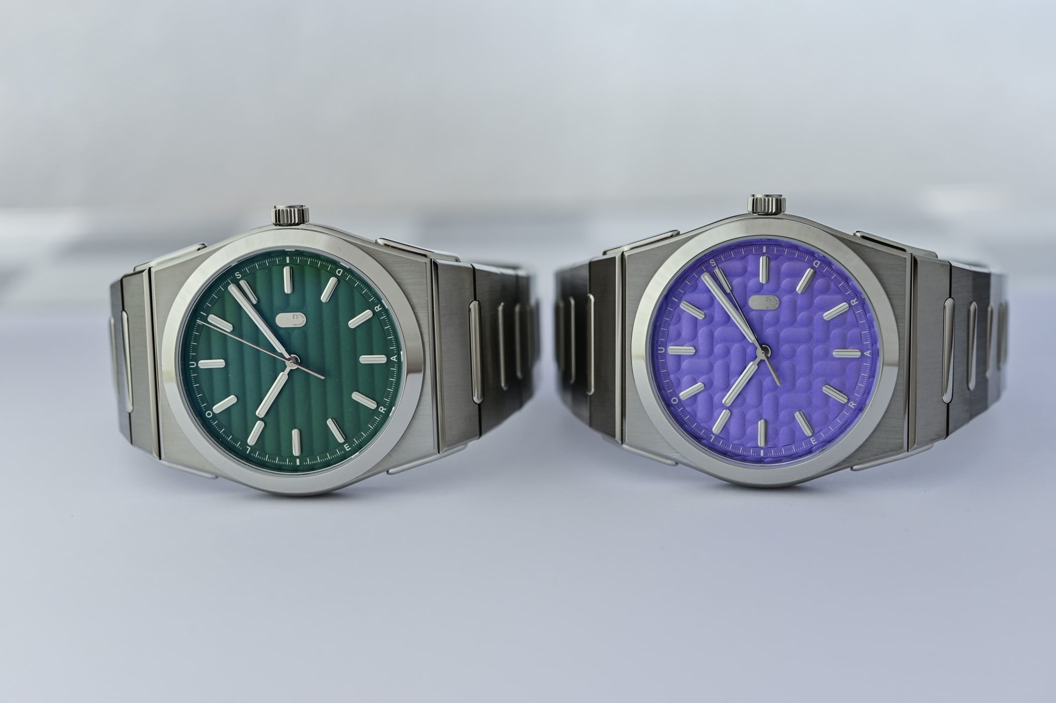 Louis Erard’s Integrated Sports Watch, The 2340, Now In Mauve And Forest Louis Erard’s Integrated Sports Watch, The 2340, Now In Mauve And Forest - Royal Watch Pk