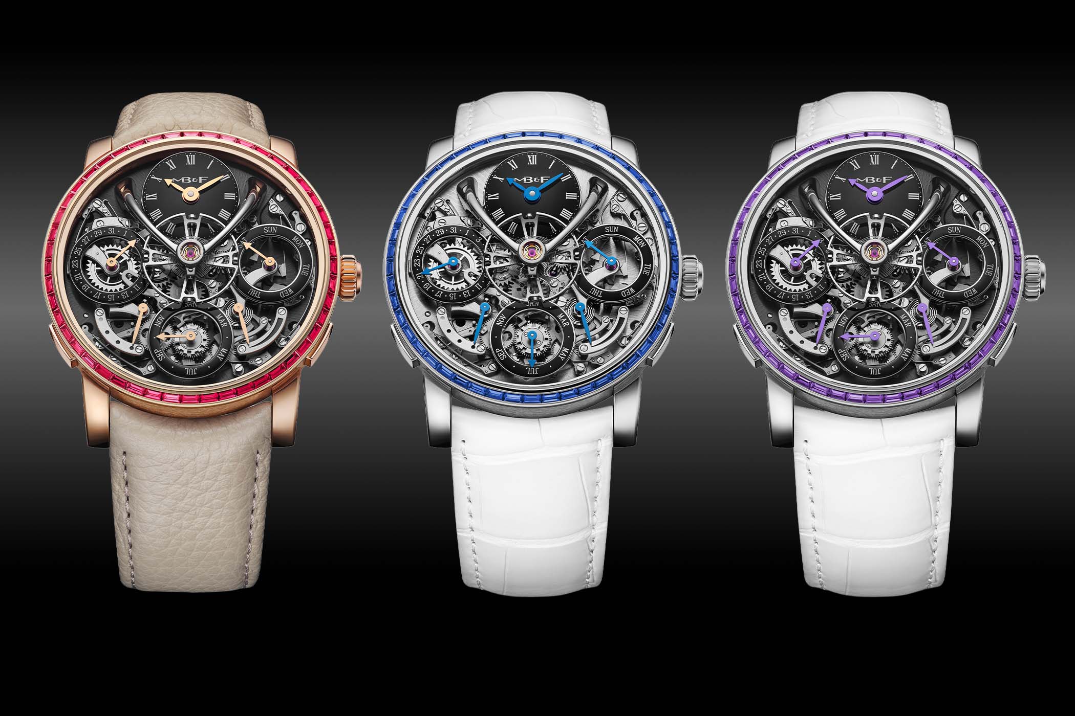 The Gem-Set Trilogy Of Mb&F Lm Perpetual Chromatic Editions The Gem-Set Trilogy Of Mb&F Lm Perpetual Chromatic Editions - Royal Watch Pk