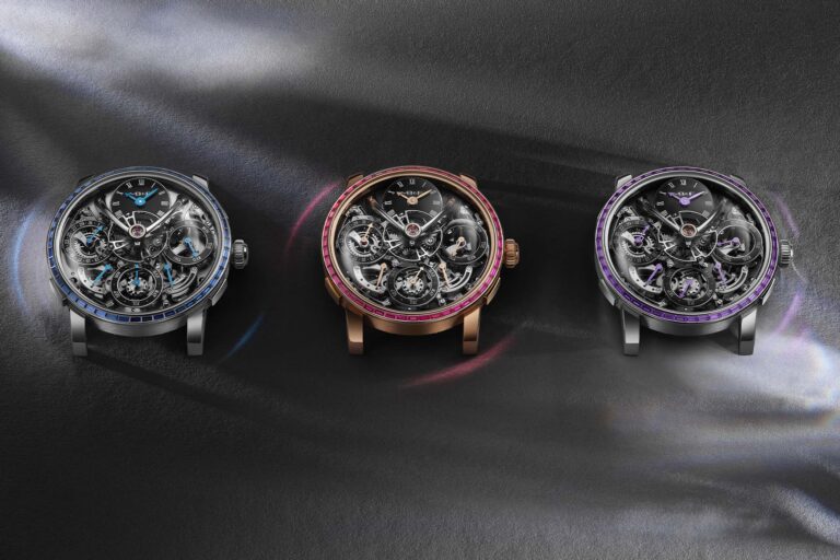 The Gem-Set Trilogy Of Mb&F Lm Perpetual Chromatic Editions