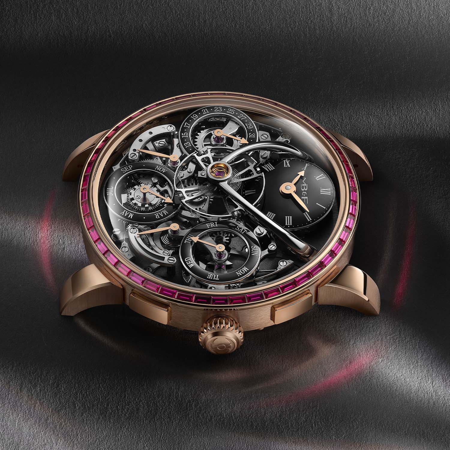 The Gem-Set Trilogy Of Mb&F Lm Perpetual Chromatic Editions The Gem-Set Trilogy Of Mb&F Lm Perpetual Chromatic Editions - Royal Watch Pk