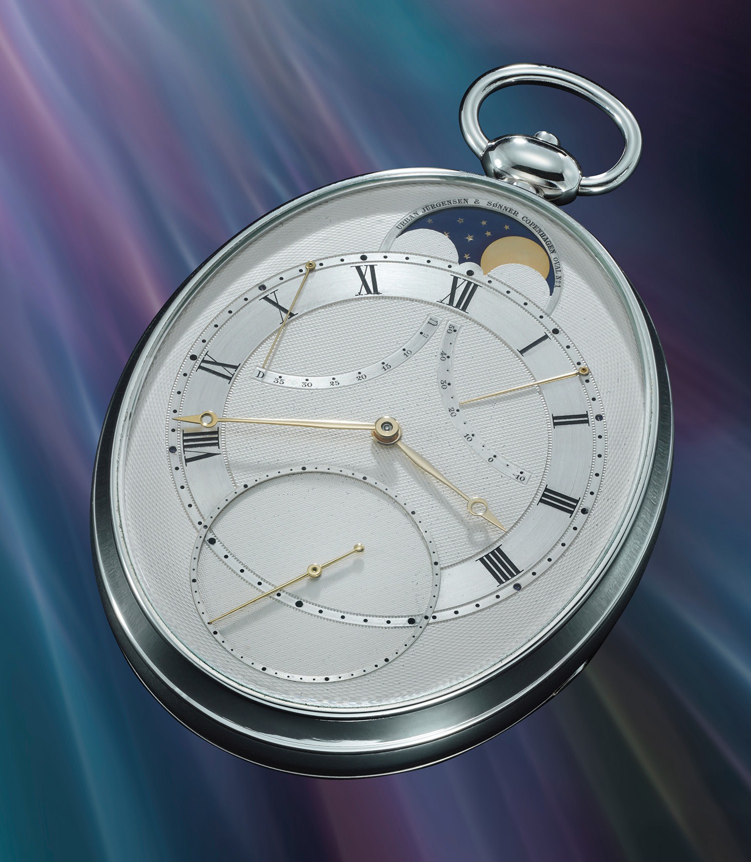 Urban Jurgensen Derek Pratt Oval Pocket Watch - 2 Urban Jurgensen Derek Pratt Oval Pocket Watch - 2
