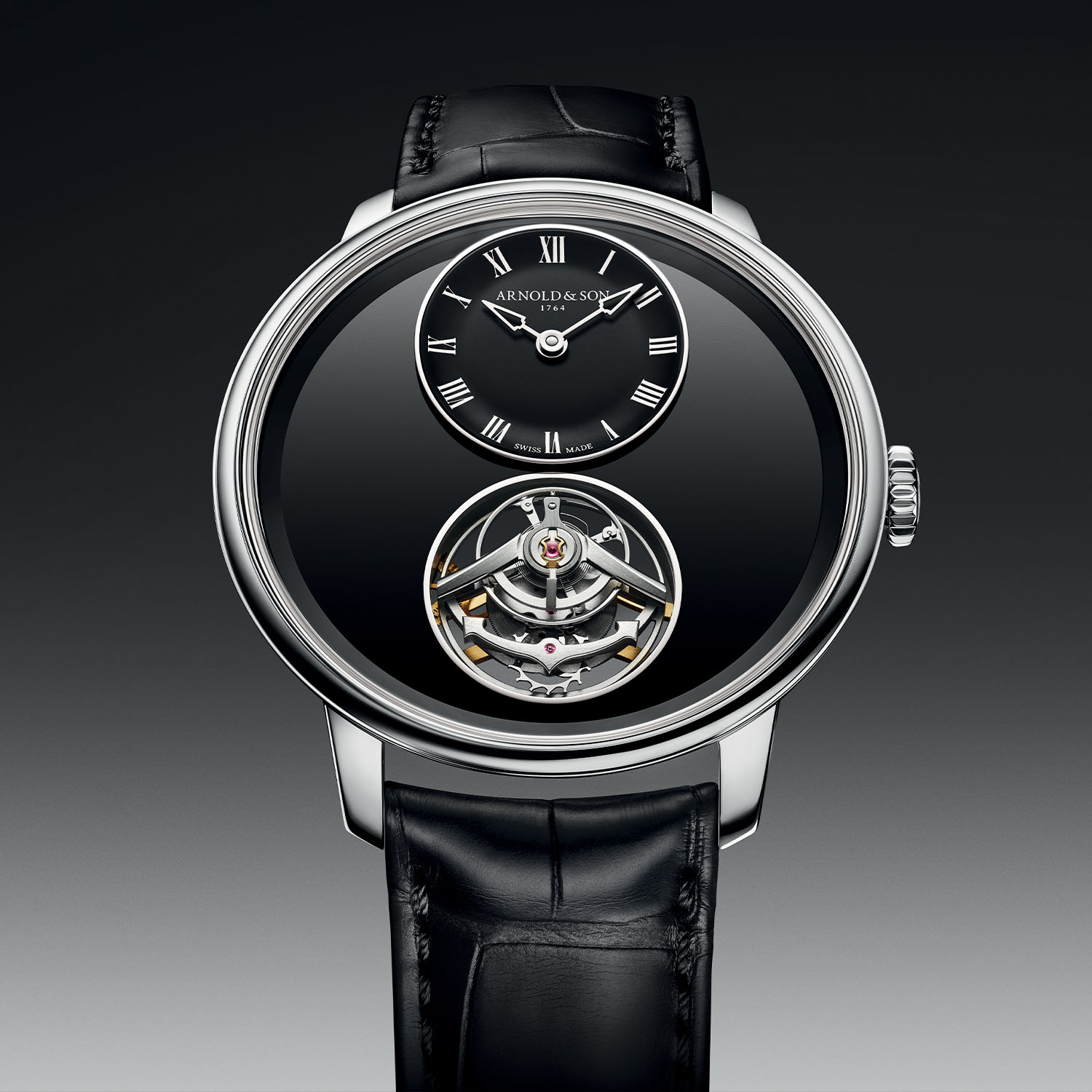 2026 Arnold And Son Ultrathin Tourbillon Onyx Edition - 4 Arnold & Son