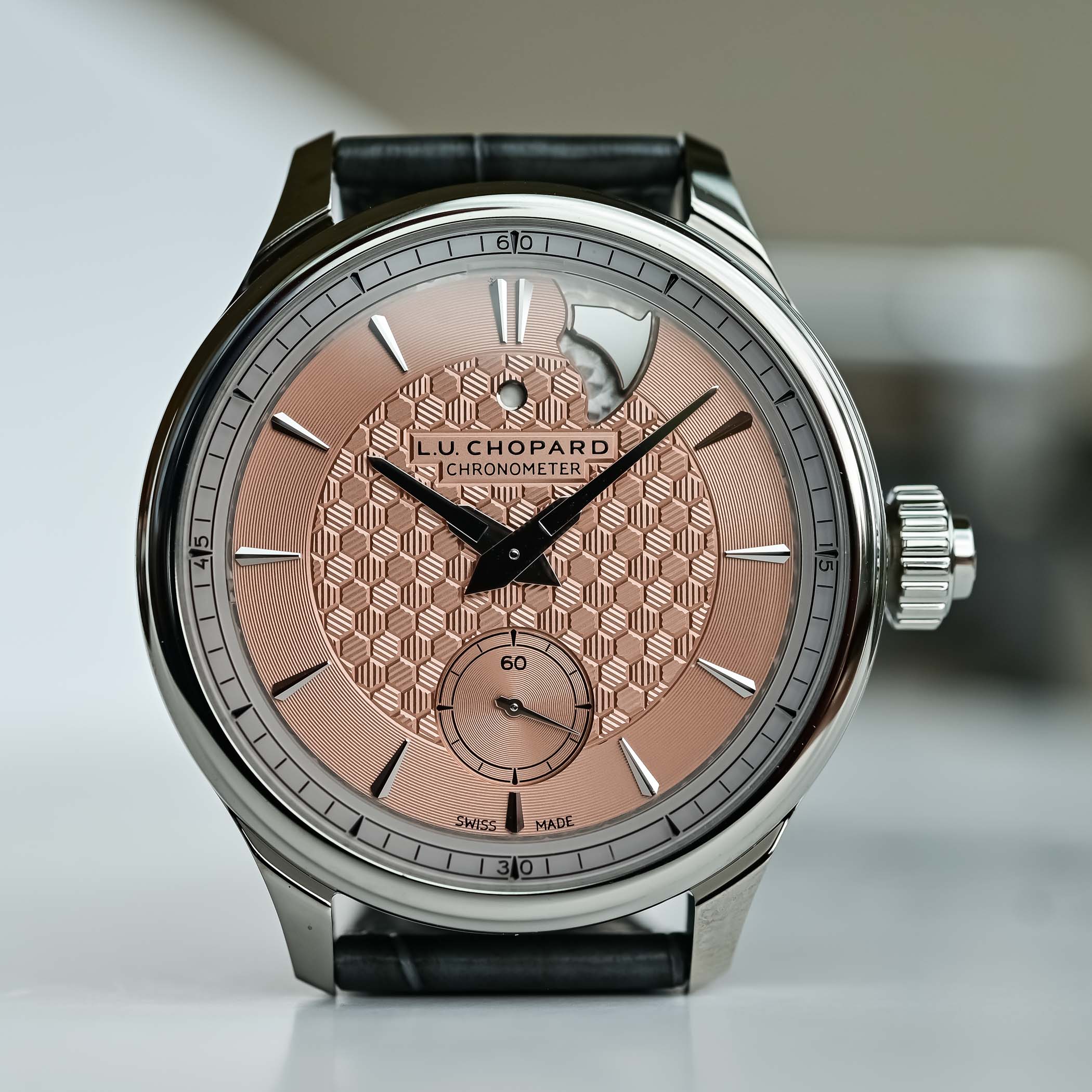 2026 Chopard Luc Strike One Titanium Salmon Dial Review - 5 2026 Chopard Luc Strike One Titanium Salmon Dial Review - 5
