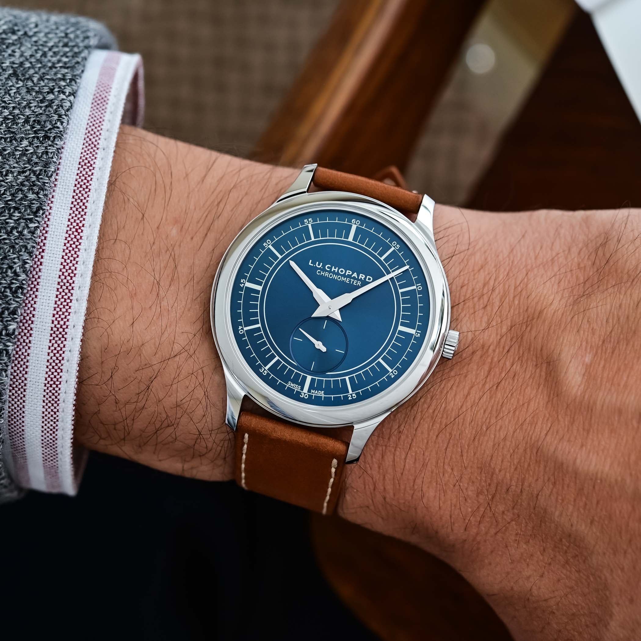 2026 Chopard Luc Xps Prussian Blue Sector Dial Review - 2