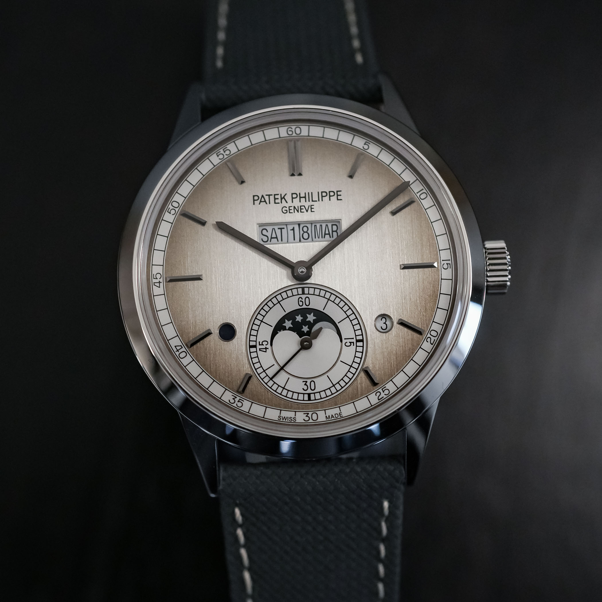 2026 Patek Philippe 5236P-011 In-Line Perpetual Calendar Silver Gradient - Review - 10 2026 Patek Philippe 5236P-011 In-Line Perpetual Calendar Silver Gradient - Review - 10