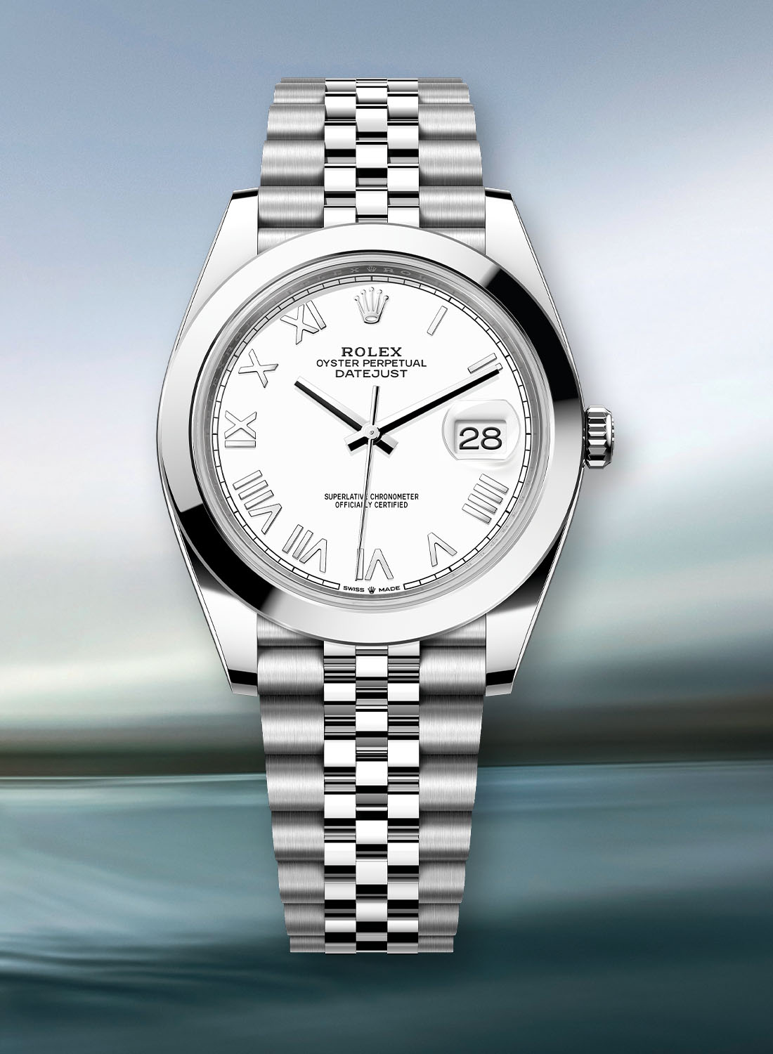 2026 Rolex Datejust New Roman Numerals 126300-0028