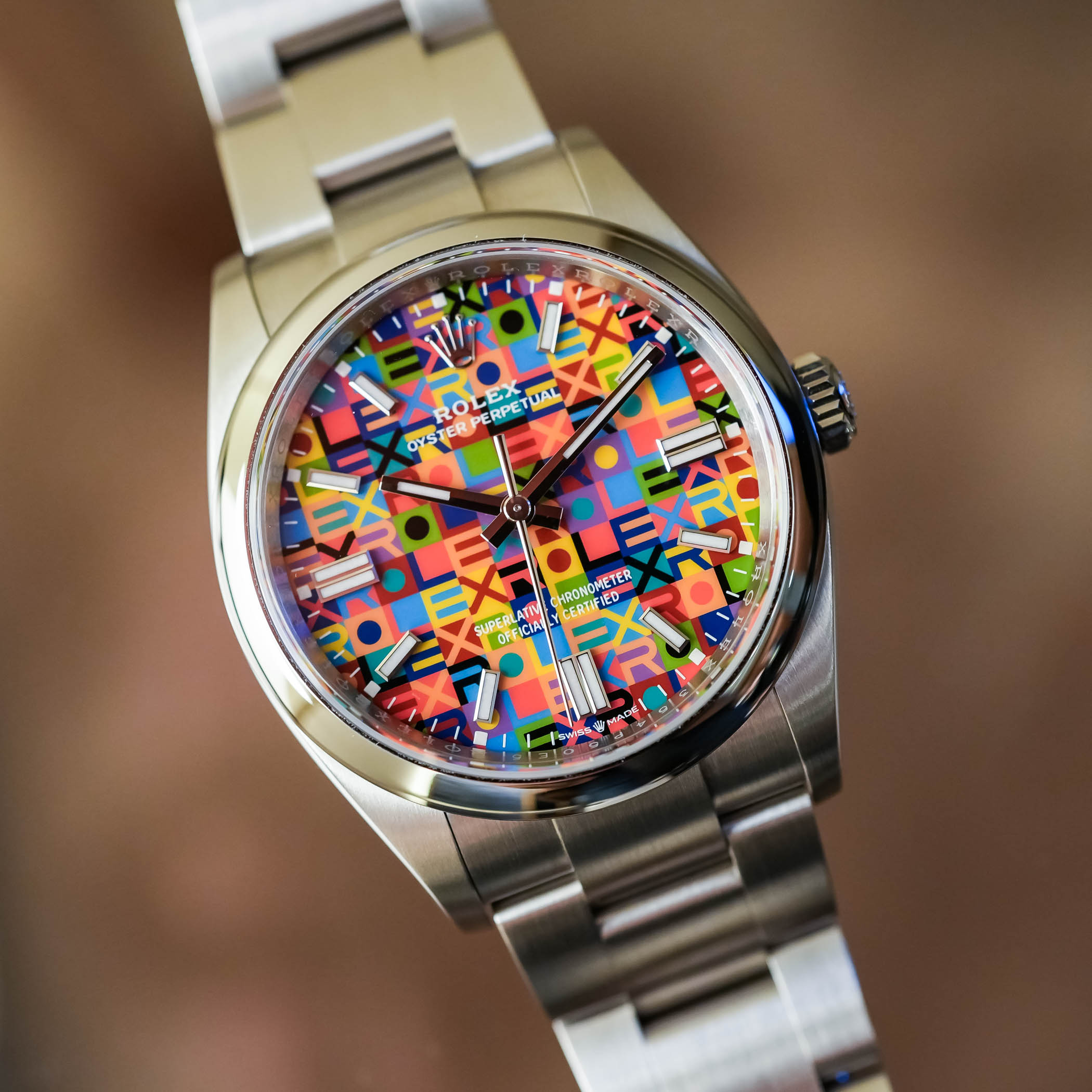The Rolex Oyster Perpetual 36 With Multicoloured Jubilee Dial The Rolex Oyster Perpetual 36 With Multicoloured Jubilee Dial - Royal Watch Pk