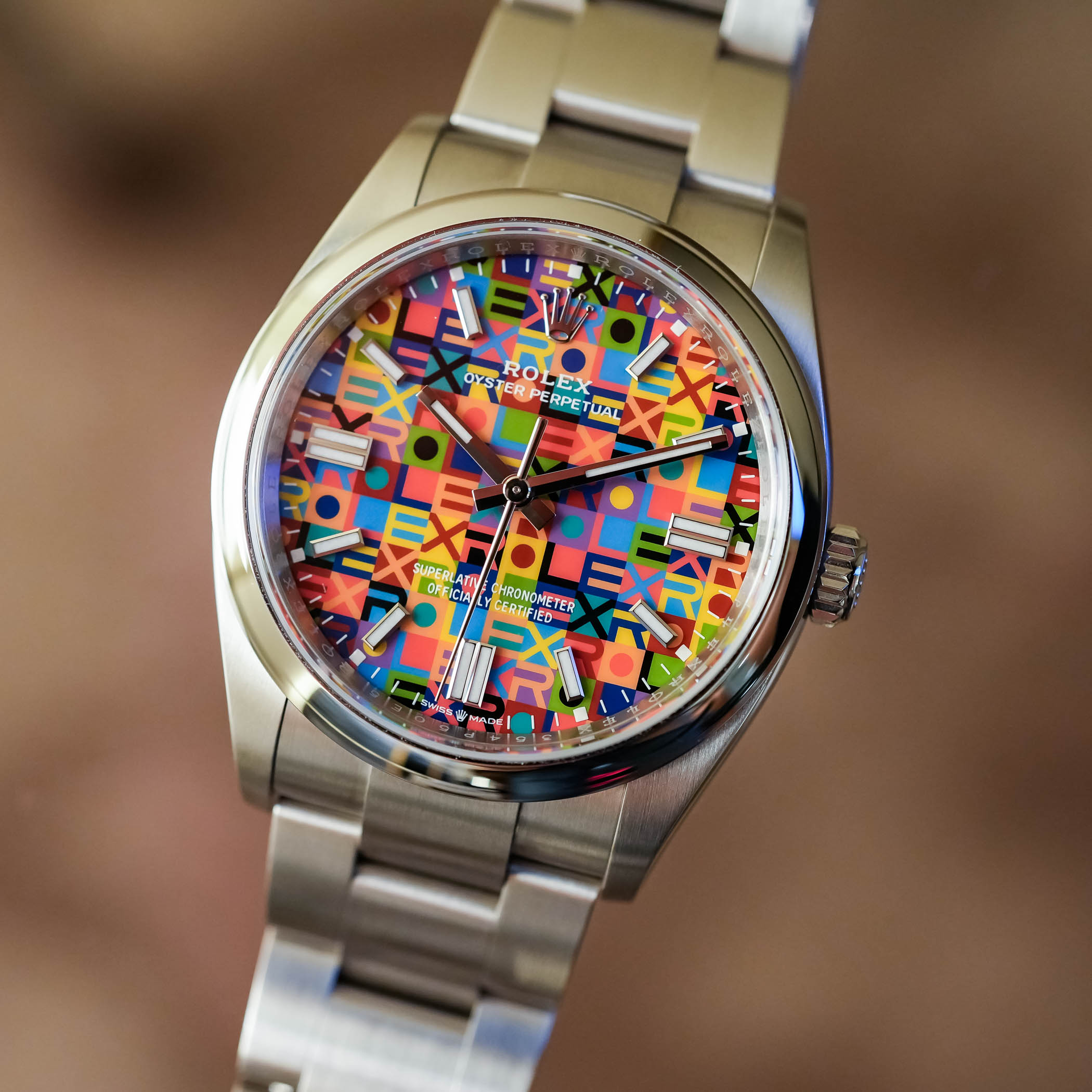 The Rolex Oyster Perpetual 36 With Multicoloured Jubilee Dial The Rolex Oyster Perpetual 36 With Multicoloured Jubilee Dial - Royal Watch Pk
