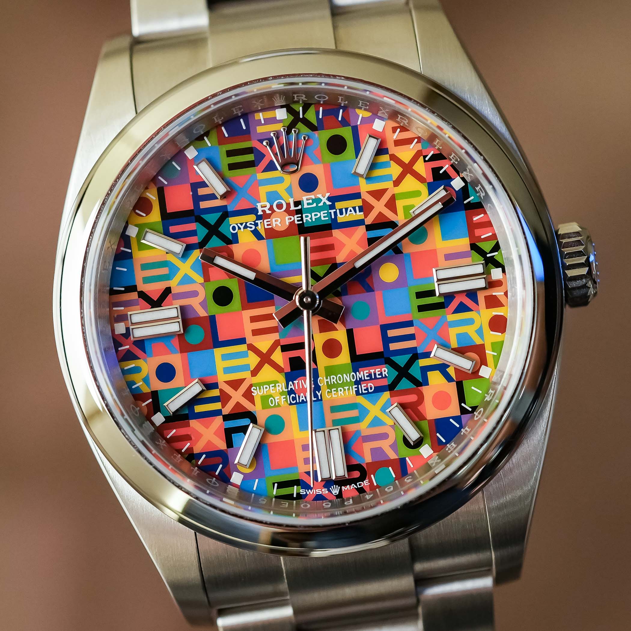 The Rolex Oyster Perpetual 36 With Multicoloured Jubilee Dial The Rolex Oyster Perpetual 36 With Multicoloured Jubilee Dial - Royal Watch Pk
