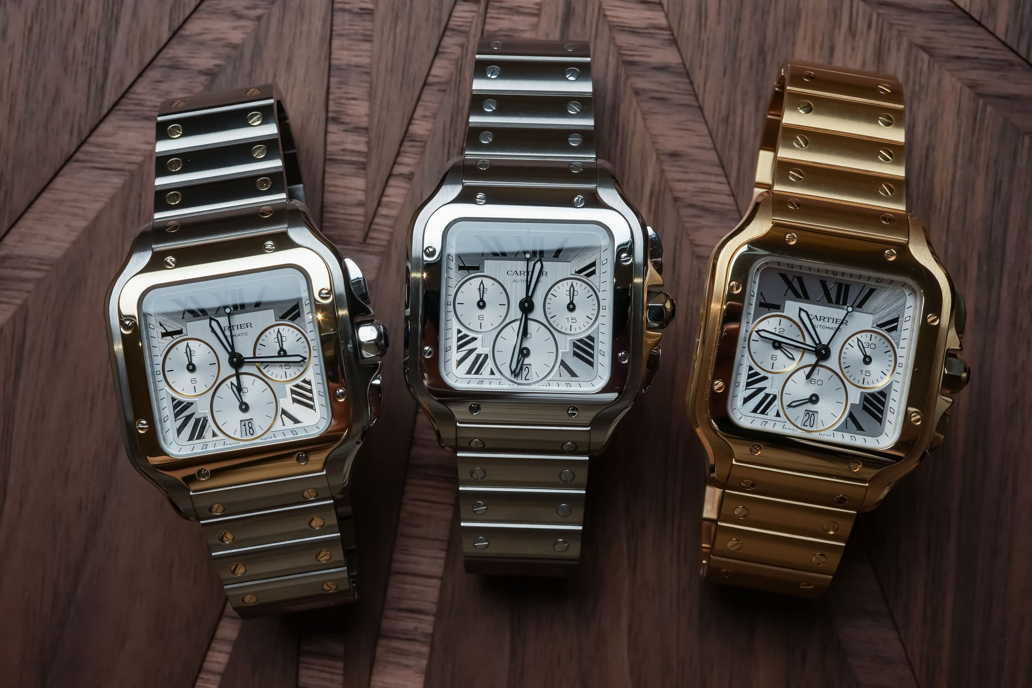 The New, Smaller Generation Of Santos De Cartier Chronograph The New, Smaller Generation Of Santos De Cartier Chronograph - Royal Watch Pk