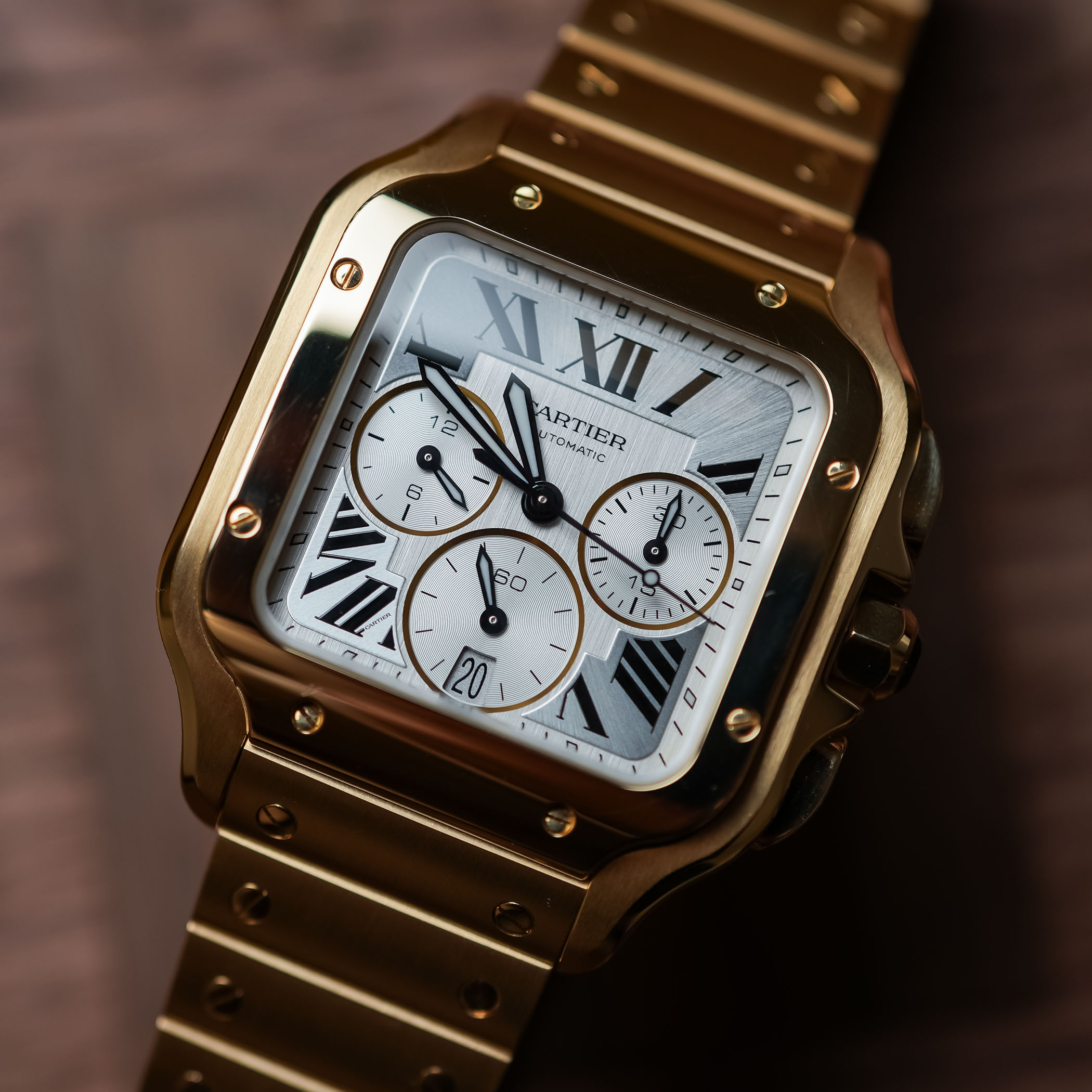 The New, Smaller Generation Of Santos De Cartier Chronograph The New, Smaller Generation Of Santos De Cartier Chronograph - Royal Watch Pk