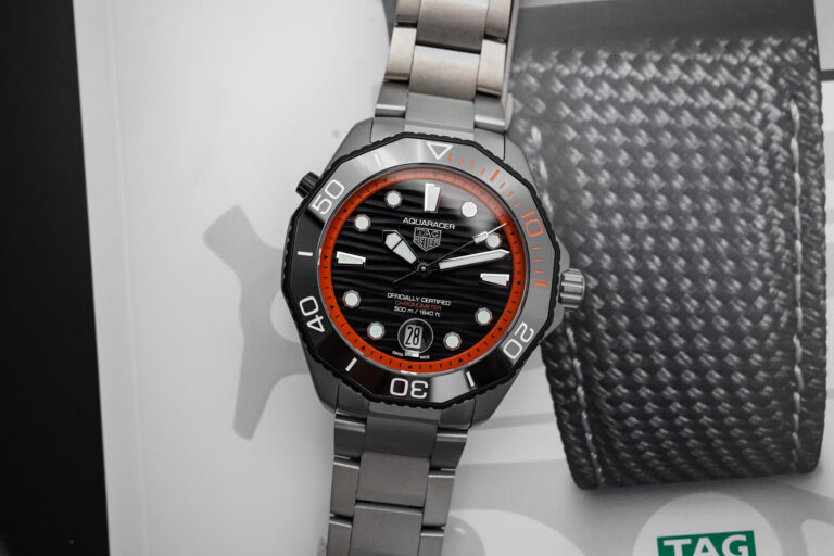 The New Tag Heuer Aquaracer Professional 500 Date; Going Deeper, Staying Cool The New Tag Heuer Aquaracer Professional 500 Date; Going Deeper, Staying Cool