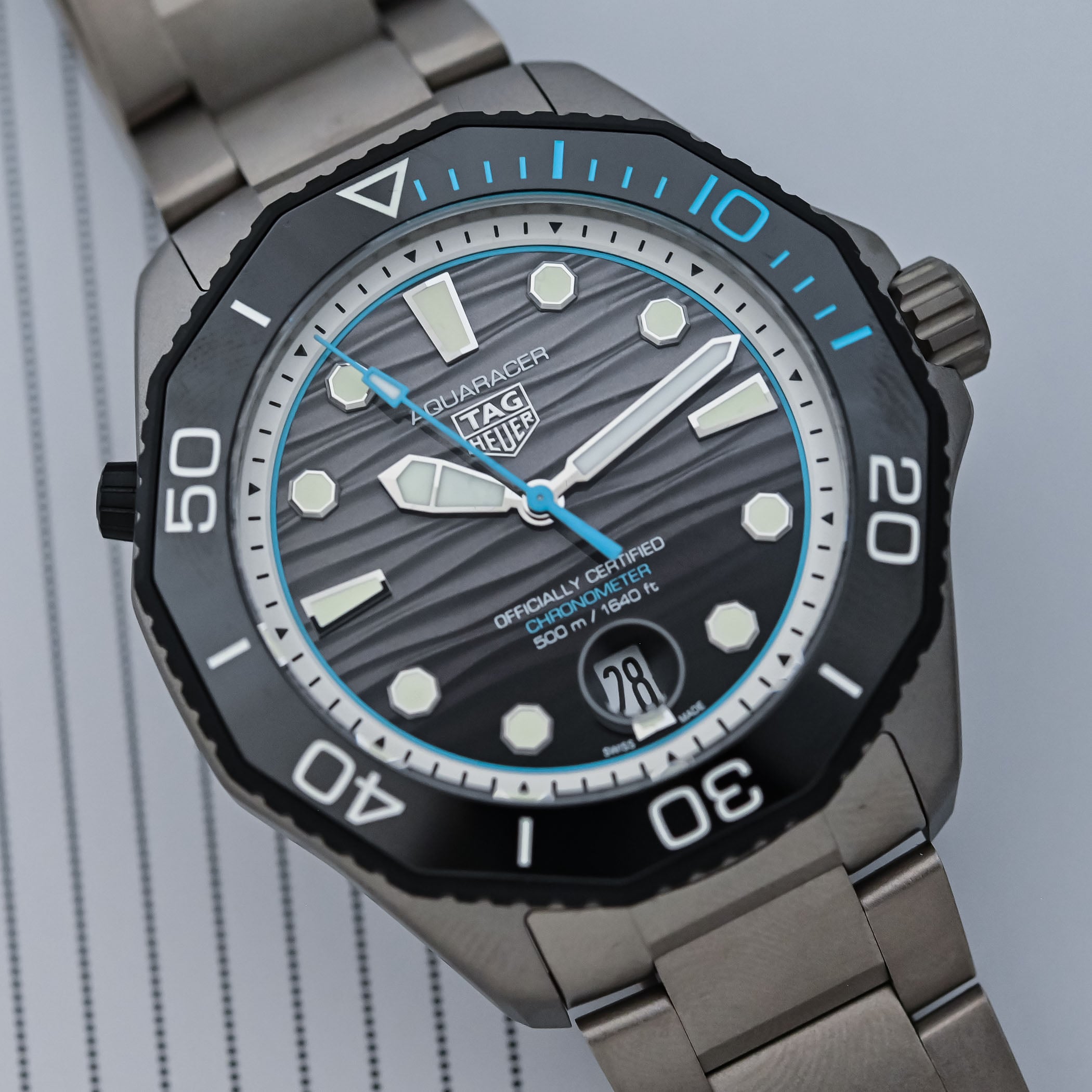 2026 Tag Heuer Aquaracer Professional 500 Date 42Mm Titanium Review - 4