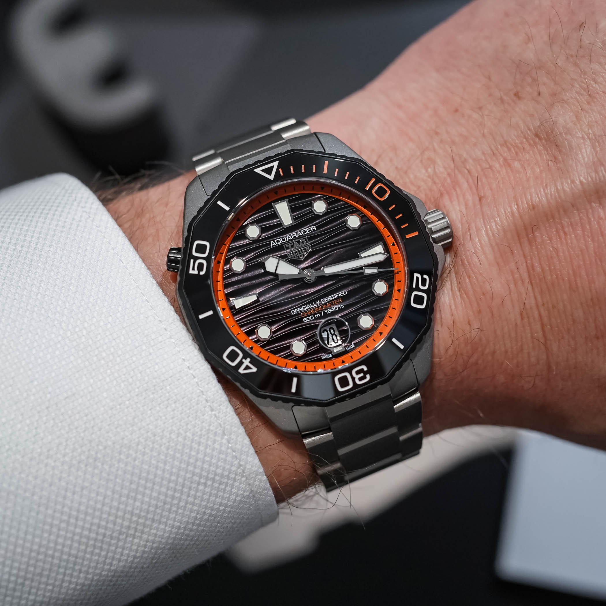 The New Tag Heuer Aquaracer Professional 500 Date; Going Deeper, Staying Cool - Royal Watch Pk