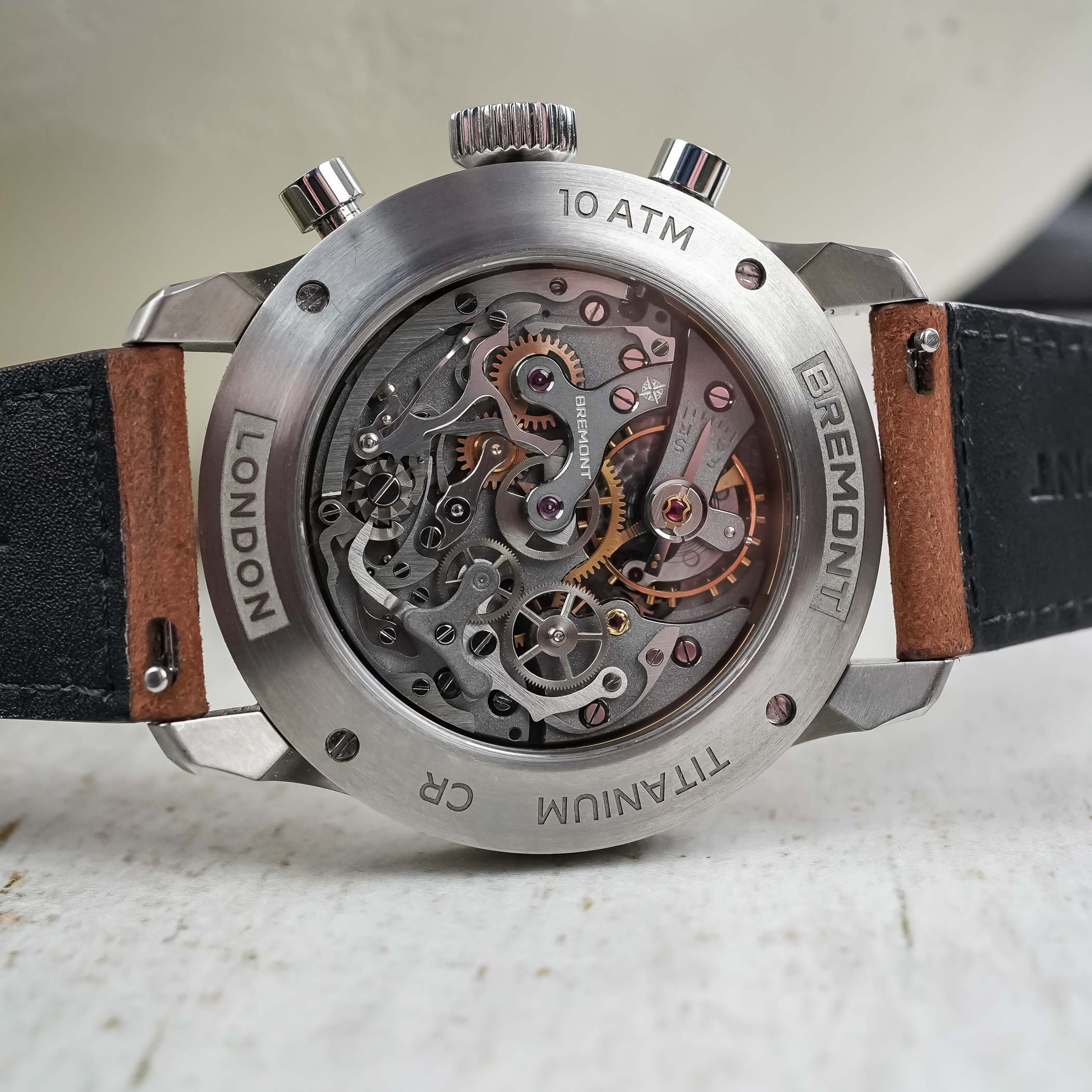 Bremont Altitude Chronograph Pulsograph Valjoux 23 Vintage Restored Movement Review - 6