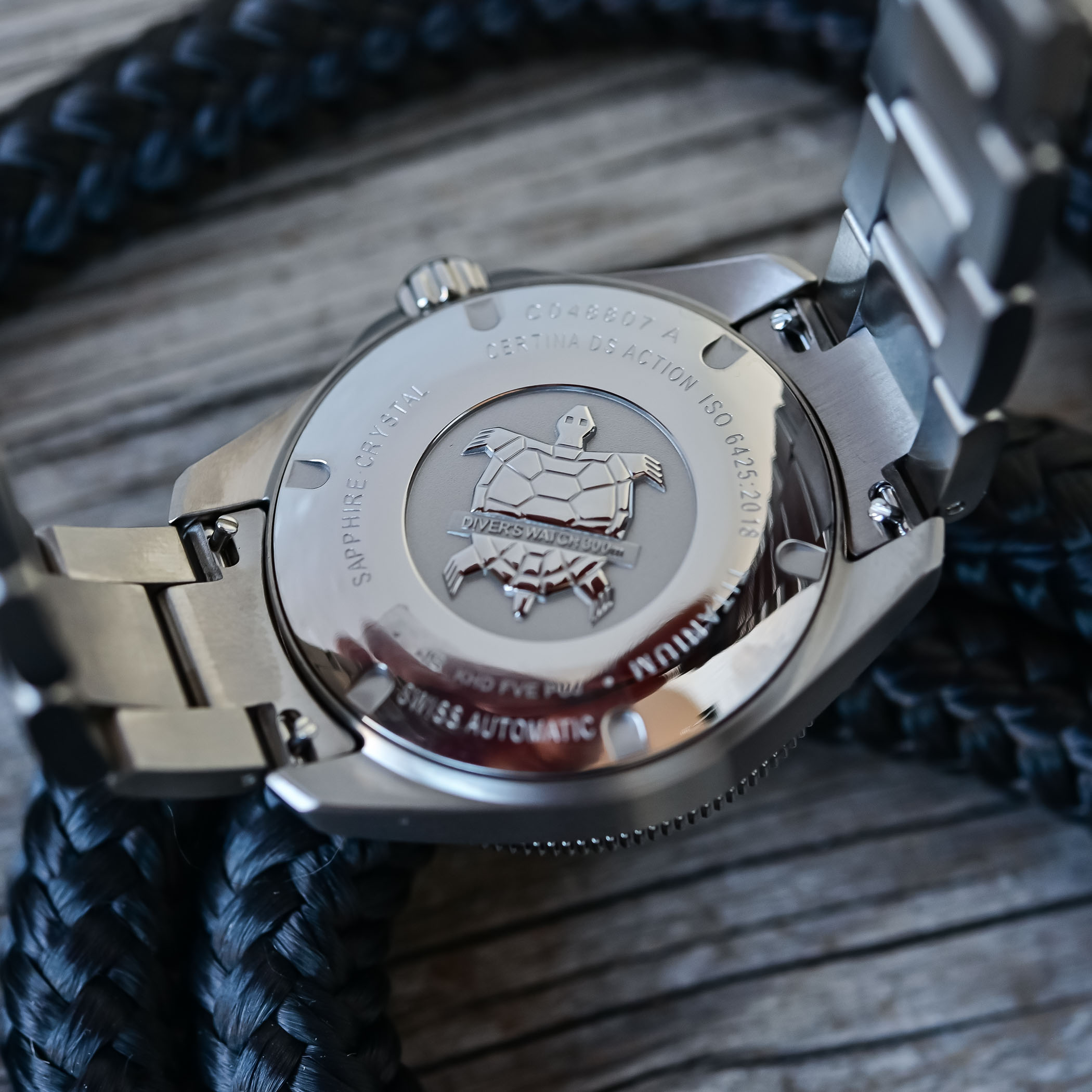 Three New Summer-Toned Certina Ds Action Diver 38Mm Titanium Three New Summer-Toned Certina Ds Action Diver 38Mm Titanium - Royal Watch Pk