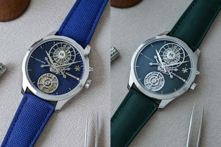 The New Steel Editions Of The Haute-Rive Honoris, The Strato Verde & Strato Blu The New Steel Editions Of The Haute-Rive Honoris, The Strato Verde & Strato Blu
