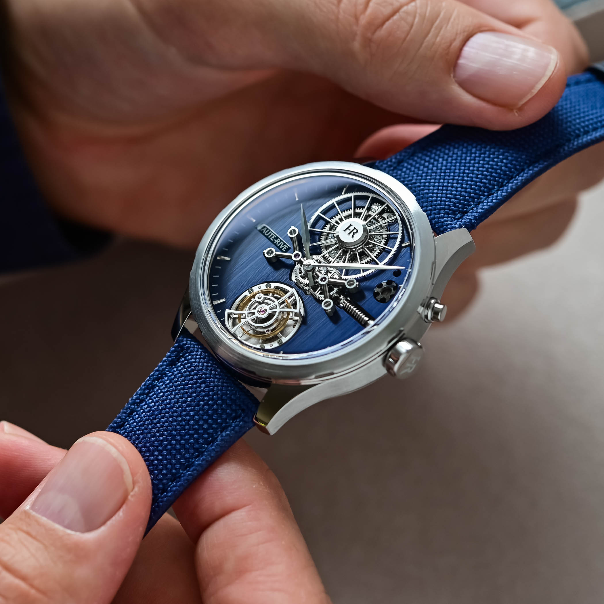 The New Steel Editions Of The Haute-Rive Honoris, The Strato Verde & Strato Blu The New Steel Editions Of The Haute-Rive Honoris, The Strato Verde & Strato Blu - Royal Watch Pk