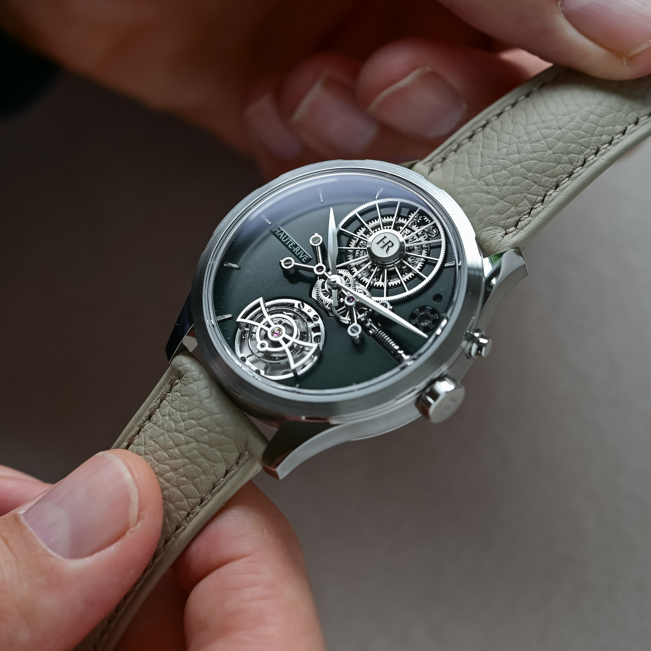 The New Steel Editions Of The Haute-Rive Honoris, The Strato Verde & Strato Blu The New Steel Editions Of The Haute-Rive Honoris, The Strato Verde & Strato Blu - Royal Watch Pk