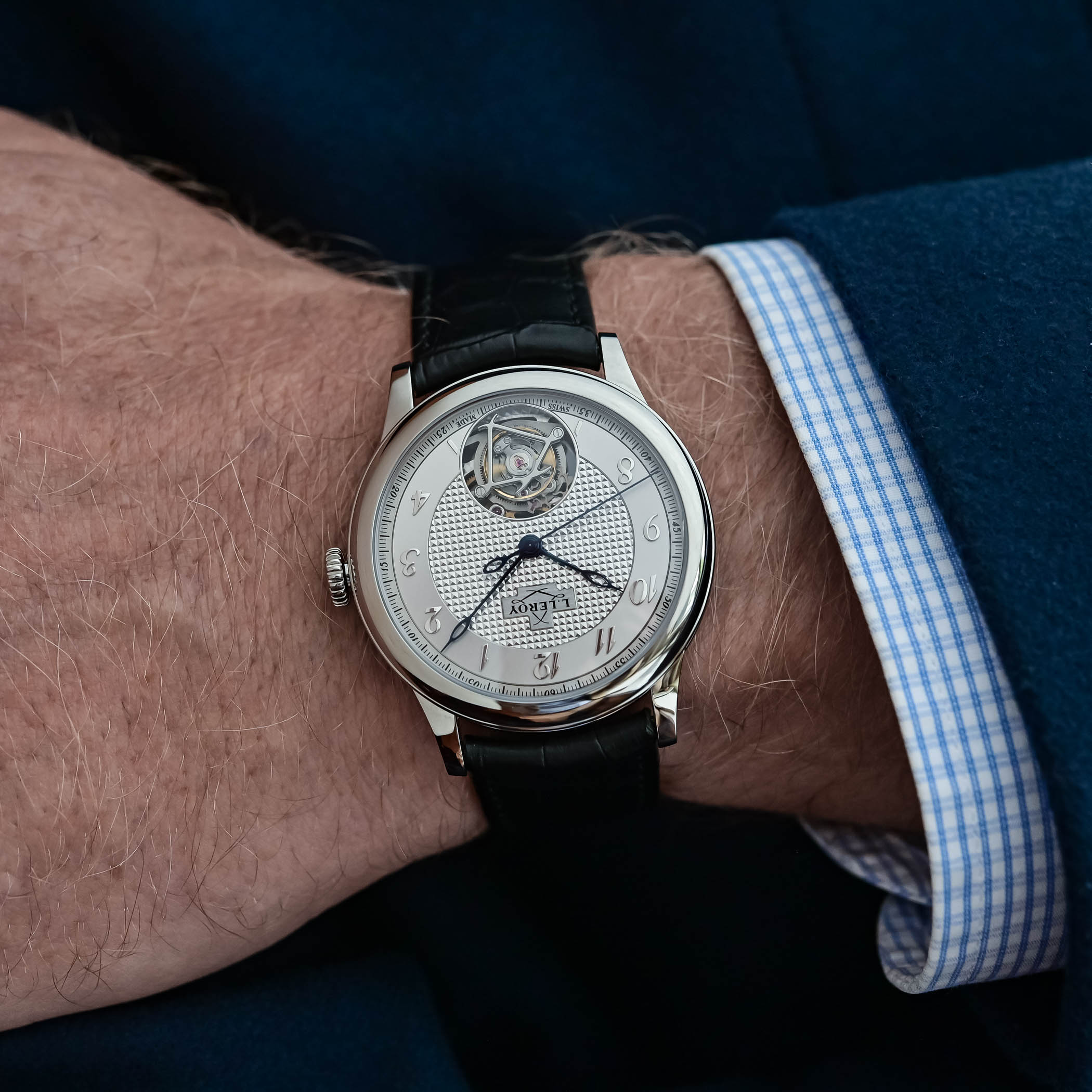 Chapter Two In The Revival Of L. Leroy With The New Elyor Flying Tourbillon - Royal Watch Pk