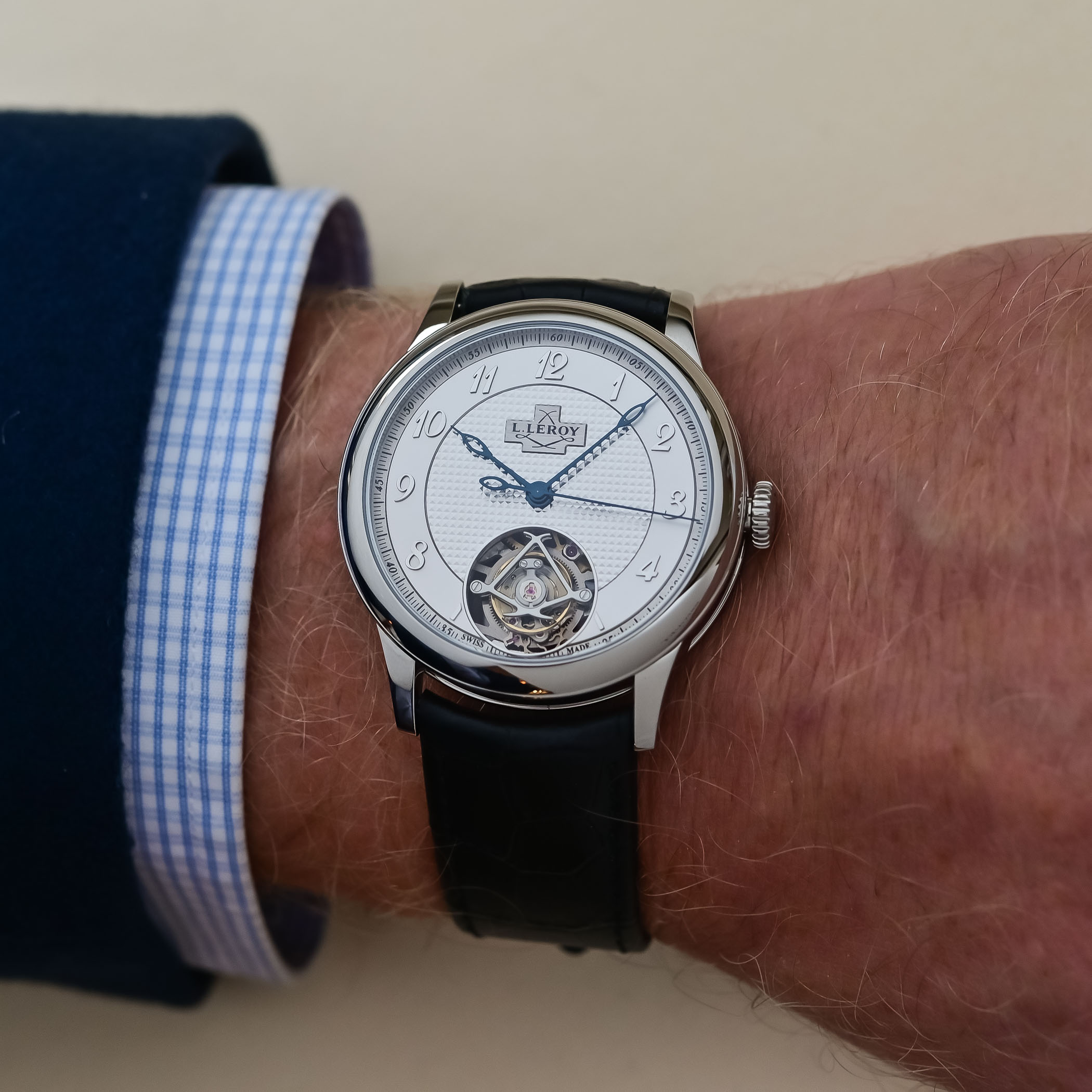 Chapter Two In The Revival Of L. Leroy With The New Elyor Flying Tourbillon - Royal Watch Pk