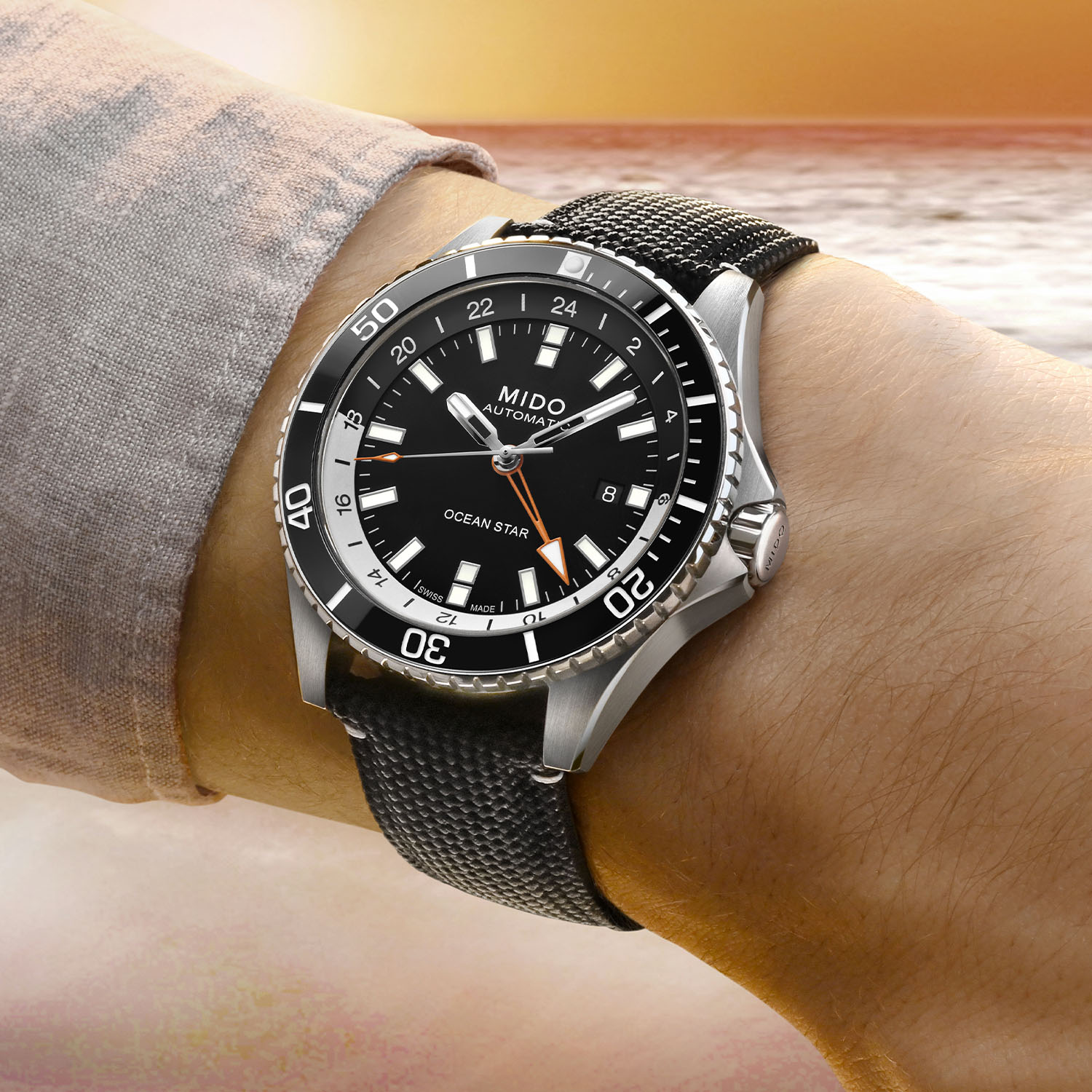 The Classic B&W Mido Ocean Star Gmt, Still A True Gmt At An Accessible Price The Classic B&W Mido Ocean Star Gmt, Still A True Gmt At An Accessible Price - Royal Watch Pk