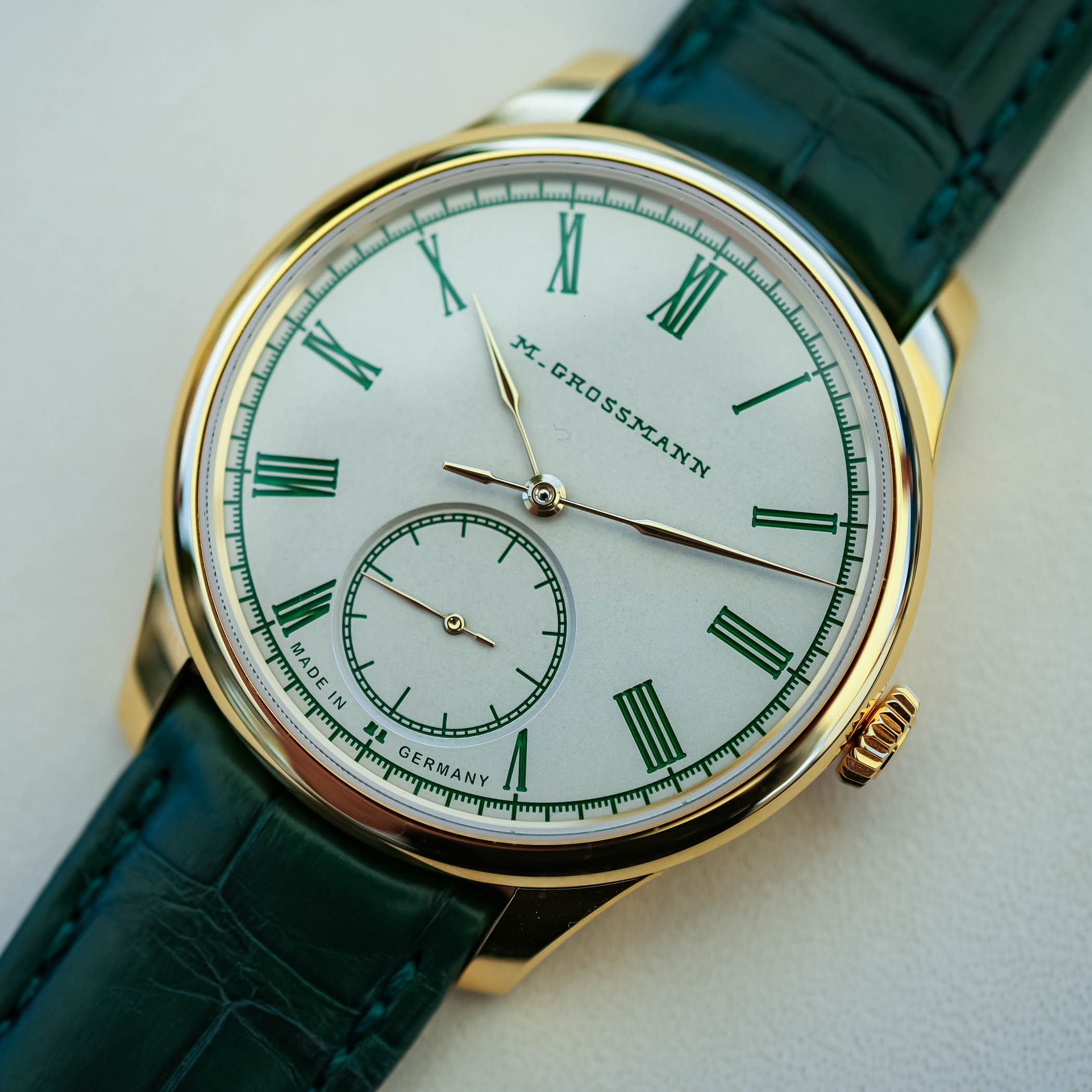 Moritz Grossmann Tefnut Silver-Plated By Friction Green Accents 39Mm - Review - 1 Moritz Grossmann Tefnut Silver-Plated By Friction Green Accents 39Mm - Review - 1