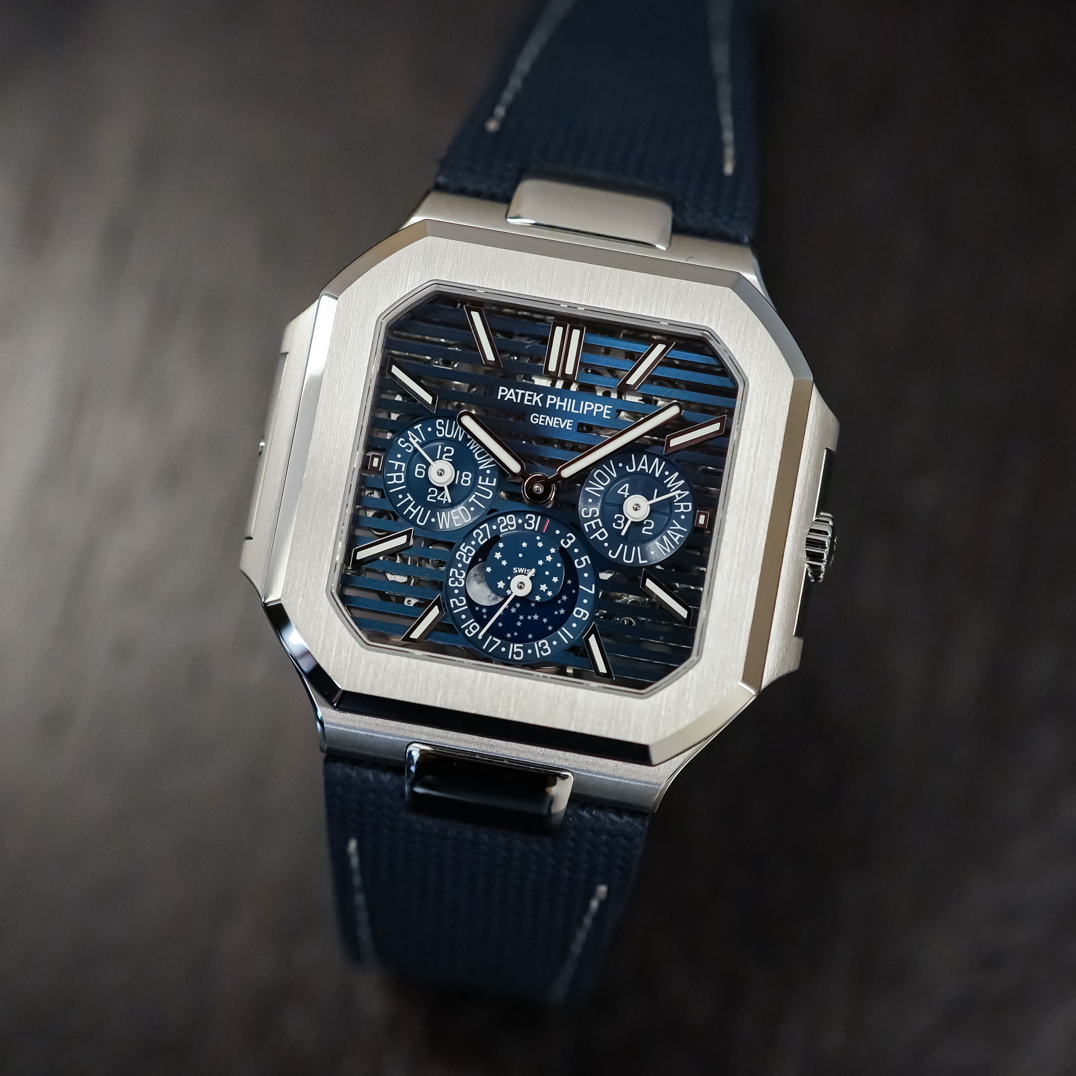 The Patek Philippe Cubitus Perpetual Calendar Skeleton 5840P - Royal Watch Pk