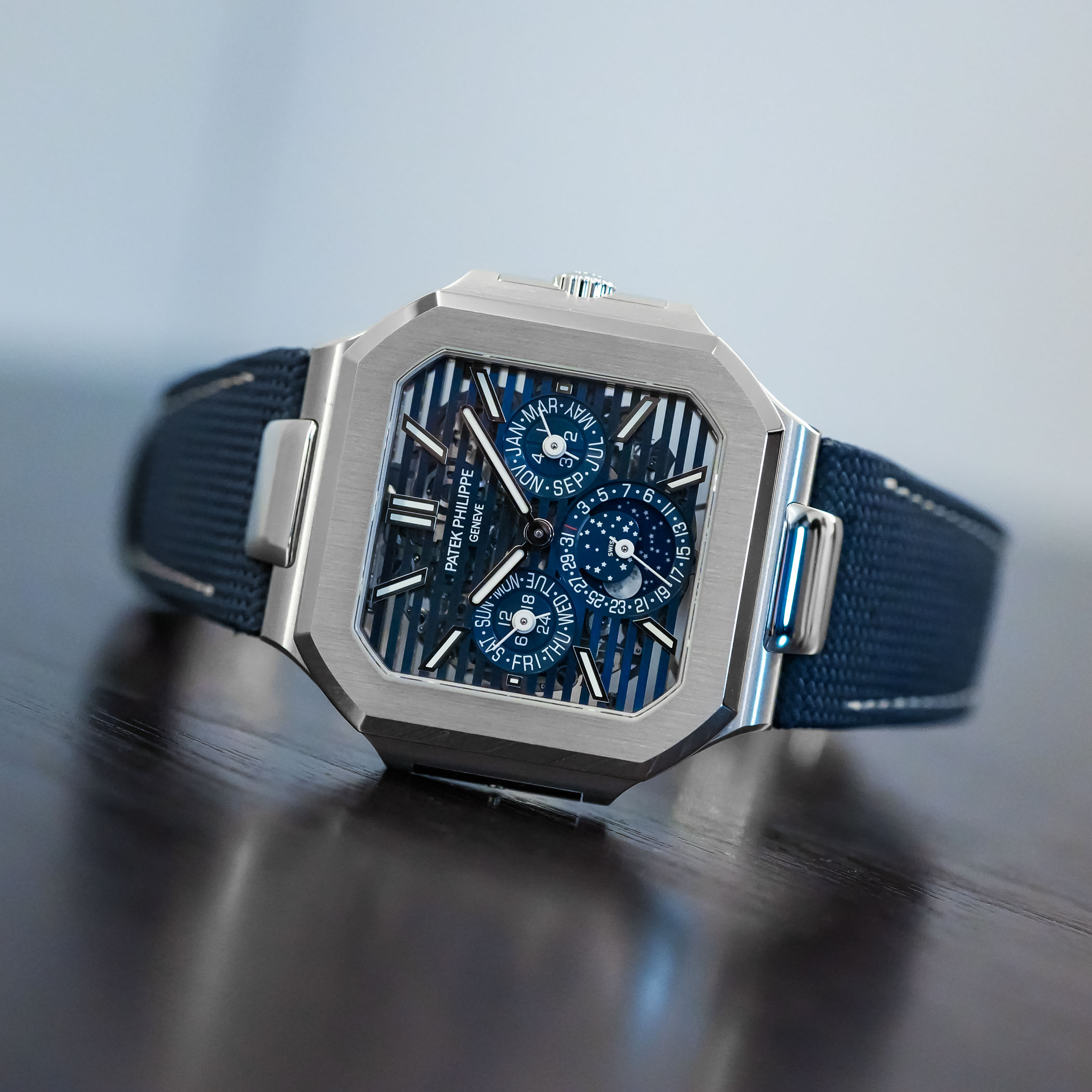 Patek Philippe Cubitus Perpetual Calendar Skeleton 5840P-001 - Review - 6