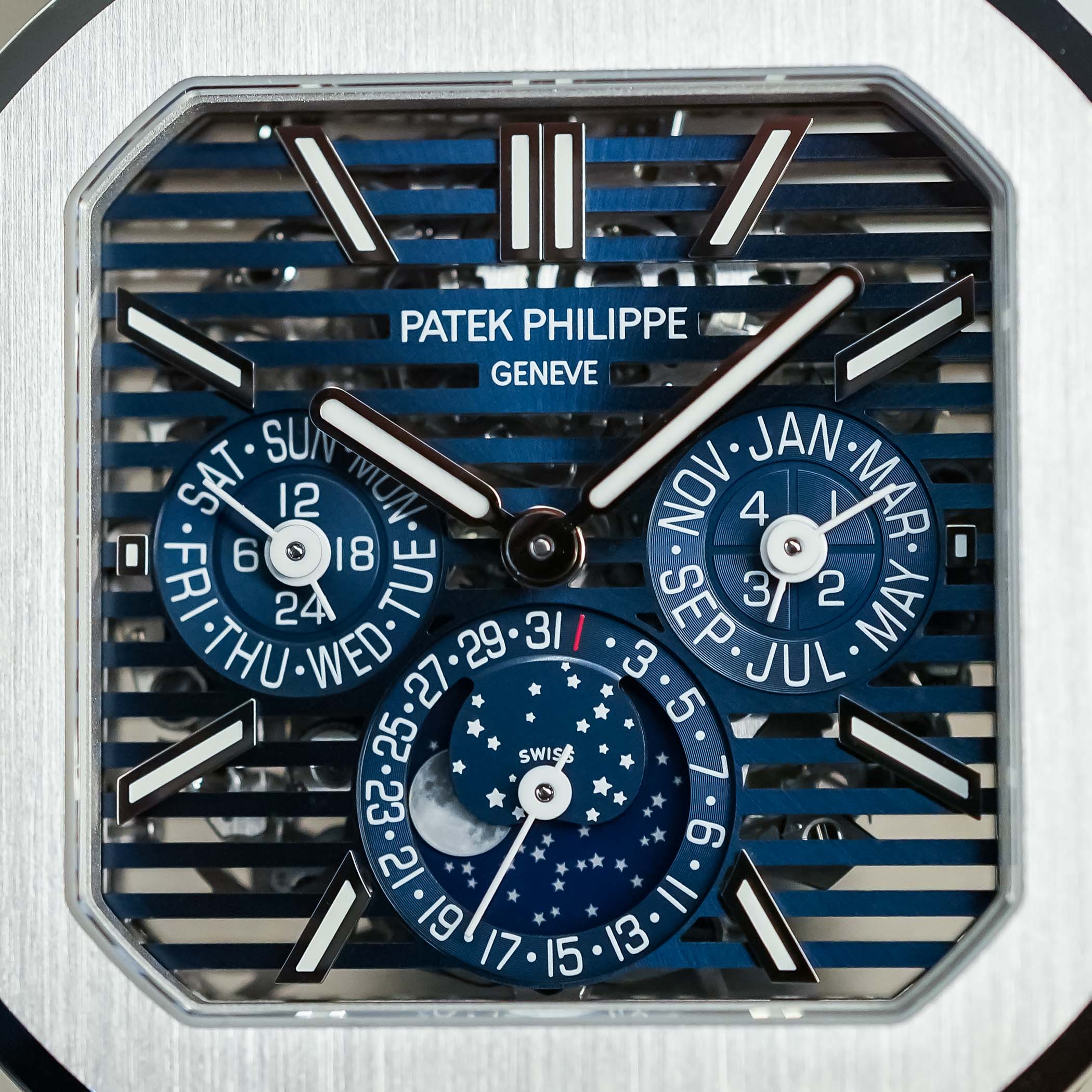 Patek Philippe Cubitus Perpetual Calendar Skeleton 5840P-001 - Review - 9